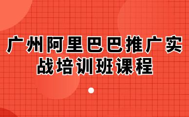 廣州阿里巴巴推廣實戰(zhàn)培訓(xùn)班課程